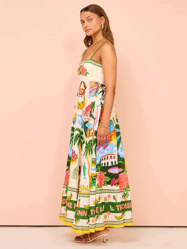 MAXI VESTIDO PARADISE INSIDE